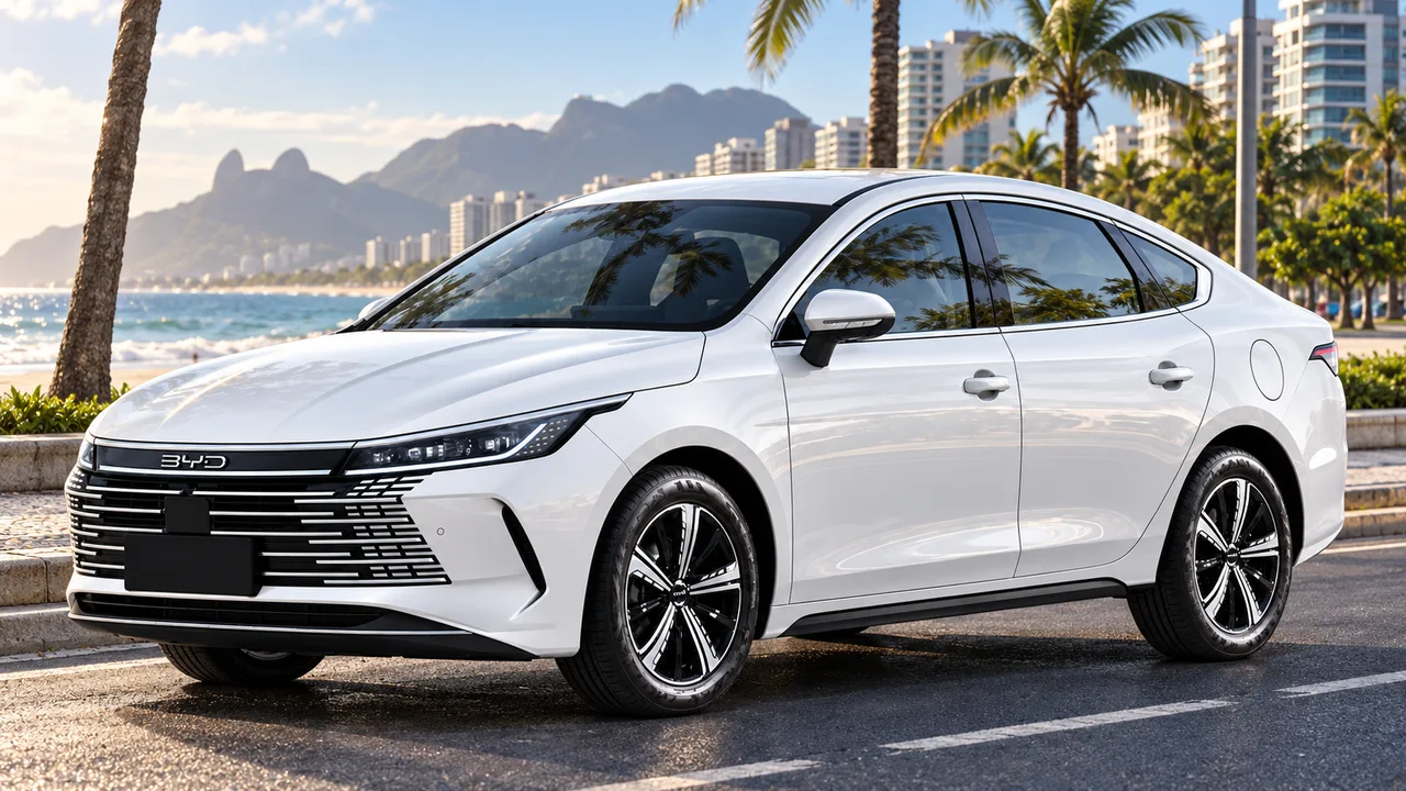 BYD King branco